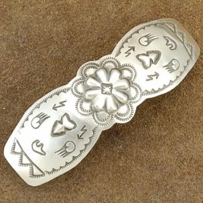 hair silver native american barrettes sterling barrette traditional turquoise indian aztradingpost been