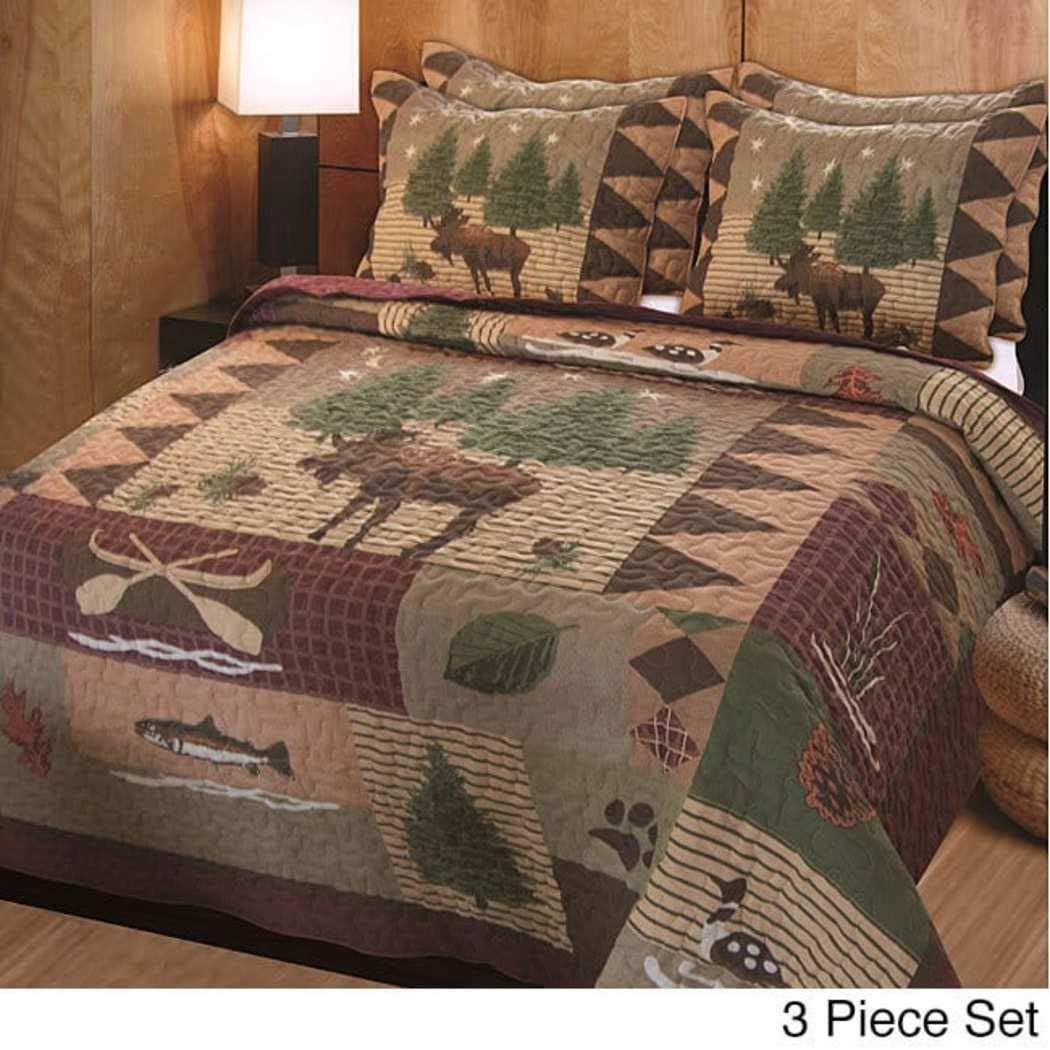 100% Polyester Outback Theme 3 peice Set 