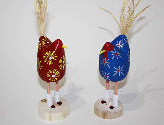 4 inch Folk Art Chicken By Guy and Edith John