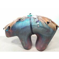 Raku Fetish Bear By Jeremy Diller