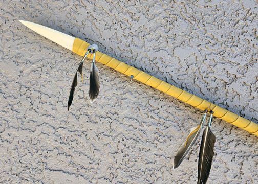 Navajo made Bone Tip Spear