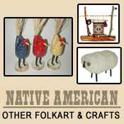 Collectible Cowboy and Indian Folk Art And Crafts