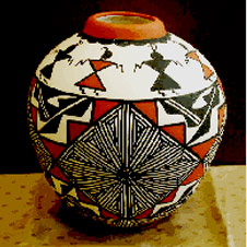 Acoma Indian Made pottery