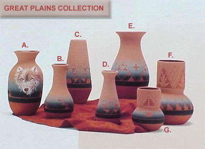 Great Plains Design-Long Neck Vase