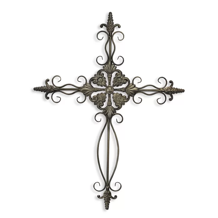 Metal Cross Wall Hanging