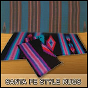 Southwestern, Santa Fe design Indian Wool Rugs
